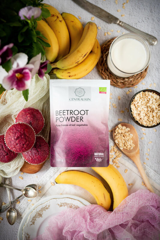 CS Beetroot Powder tootefoto toiduga – Fotograaf Jaanika Killing